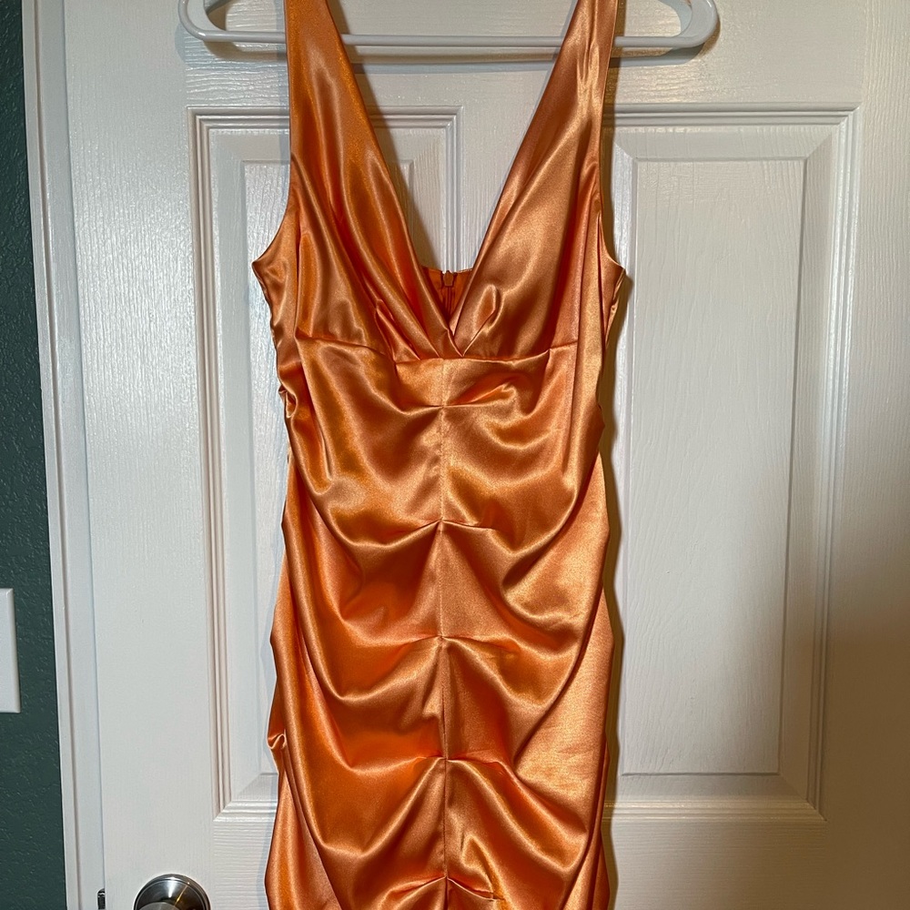 Orange dress
